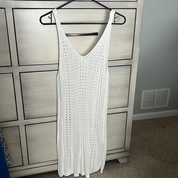 New Crochet Mini Beach Dress - Picture 2 of 4